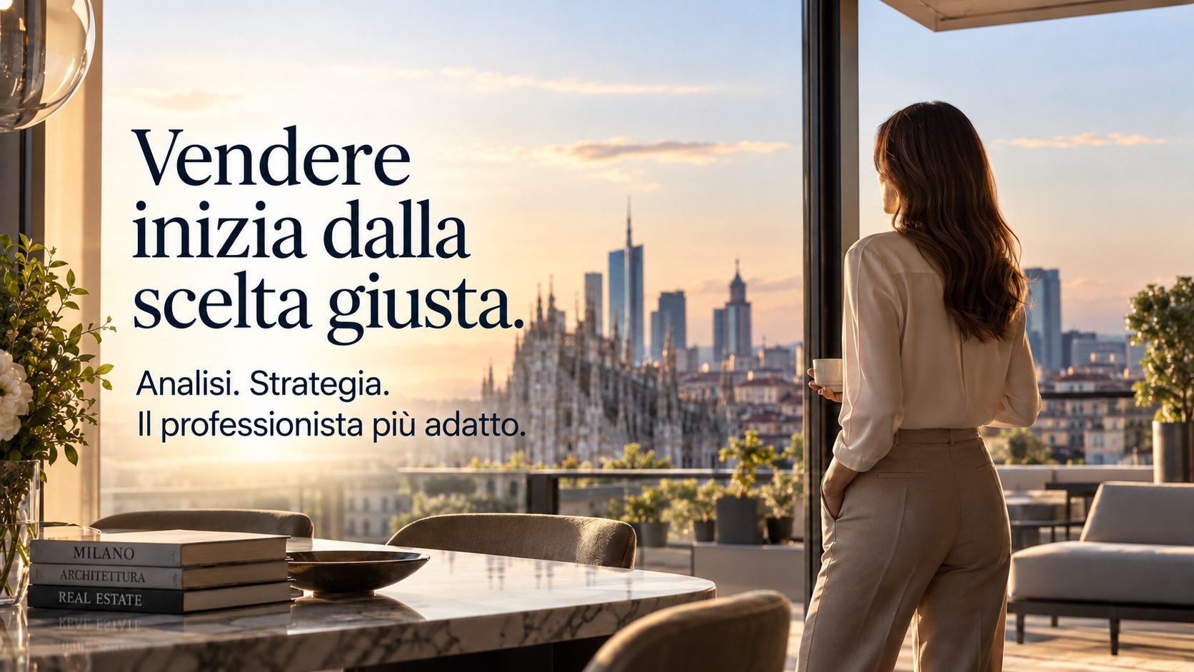 Vendere inizia dalla scelta giusta: analisi, strategia e il professionista più adatto.
